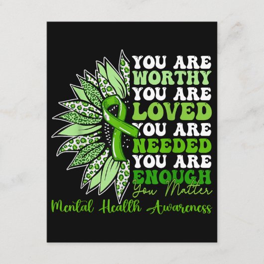 Motivatie ondersteuning Warrior Mental Health Awar Informatiekaartje (Voorkant)