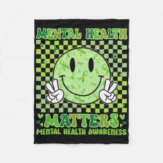 Motivatie Ondersteuningsteam Warrior Mentale Gezon Fleece Deken
