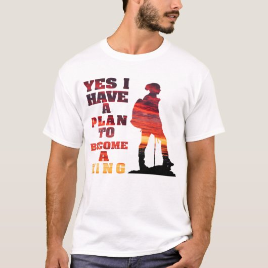 Motivatie ontwerp van fotoshop t-shirt (Voorkant)