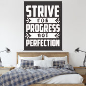 Motivatie ontwerp van het shirt canvas afdruk (Insitu (Slaapkamer))