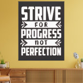 Motivatie ontwerp van het shirt canvas afdruk (Insitu (Woonkamer))