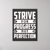 Motivatie ontwerp van het shirt canvas afdruk (Voorkant)