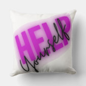 Motivatie ontwerp van positieve prijsopgave kussen (Achterkant)