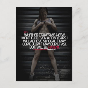 Motivatie op zijn best briefkaart