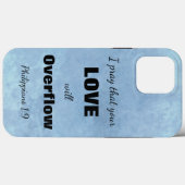 Motivatie overloop van de Bijbelsscriptie Case-Mate iPhone Case (Achterkant (horizontaal))