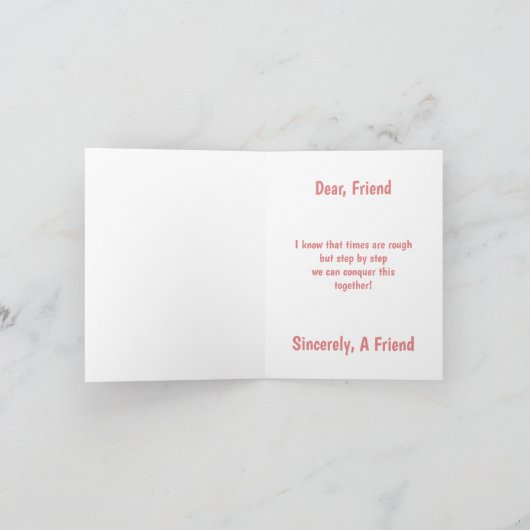   Motivatie paddenstoel Kaart (Binnen)