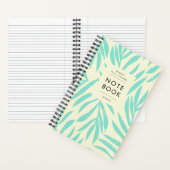 Motivatie Pastel Botanisch Modern Notitieboek (Binnen)