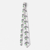 Motivatie Pelican en kikker nooit opgeven Stropdas (Achterkant)