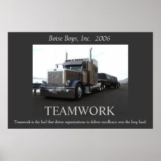 Motivatie Peterbilt Poster