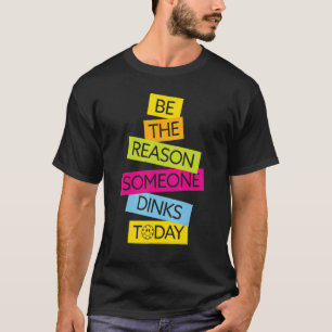 Motivatie Pickleball is de reden waarom iemand kni T-shirt