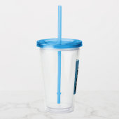 Motivatie pijl acryl drinkbeker (Rechts)
