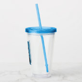 Motivatie pijl acryl drinkbeker (Links)
