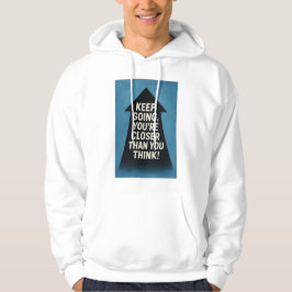 Motivatie pijl hoodie