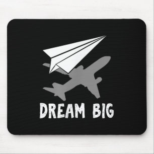 Motivatie Pilot Aerospace Engineer Dream Paper Muismat