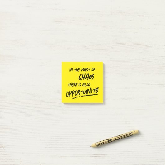 Motivatie plaknotities post-it® notes (Op bureau)
