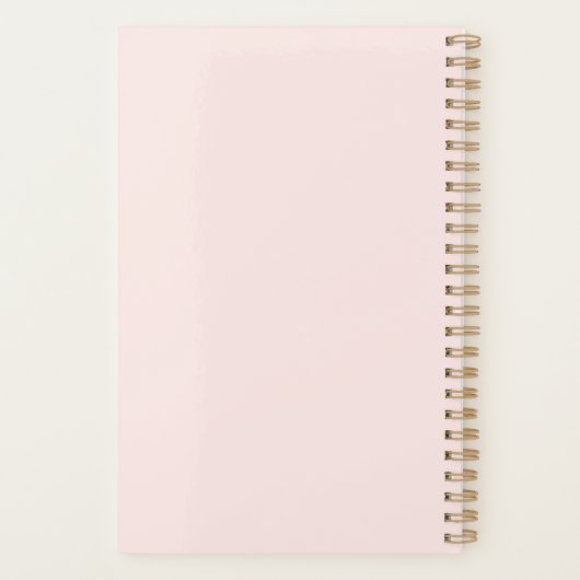 Motivatie planner nooit opgeven (Achterkant)