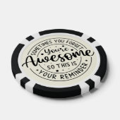Motivatie Poker Chip Gift, Leuk Casino Spel (Enkel)