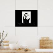 Motivatie Pop Art Lion Poster Print (Keuken)
