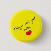 Motivatie pop ronde button 3,2 cm (Voorkant)