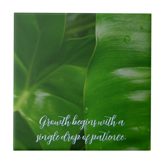 Motivatie positief aanpasbaar tegeltje (Voorkant)