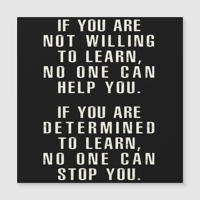 Motivatie, positief citaat, positief Gezegde (Voorkant)