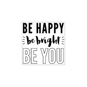 MOTIVATIE POSITIEF handgeschreven citaat Rubberstempel