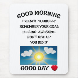 Motivatie positief muismat