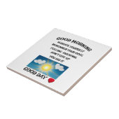 Motivatie positief tegeltje (Zijkant)