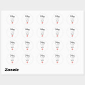Motivatie positieve quote Sticker (Vel)