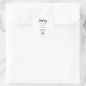 Motivatie positieve quote Sticker (Tas)
