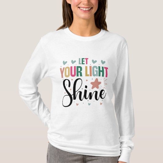 Motivatie positieve quote t-shirt (Voorkant)