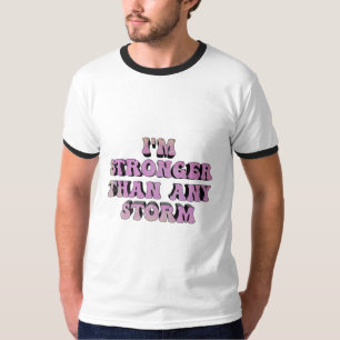 motivatie positiviteit voor positieve houding t-shirt