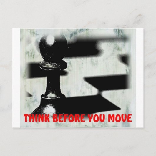 Motivatie Post Kaart van Chess World (Voorkant)