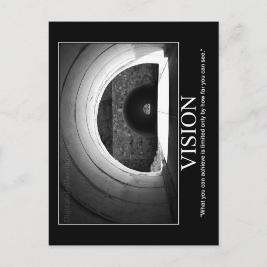 Motivatie Post Kaart - VISION (Voorkant)