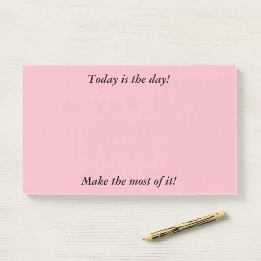 Motivatie postbusje post-it® notes (Op bureau)