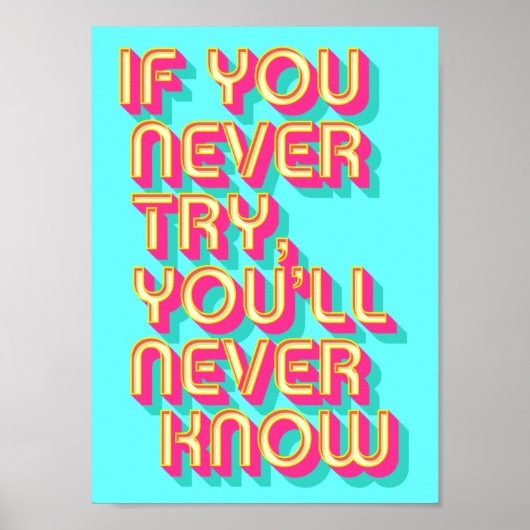 Motivatie Poster (Voorkant)