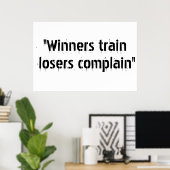 Motivatie Poster (Thuiskantoor)