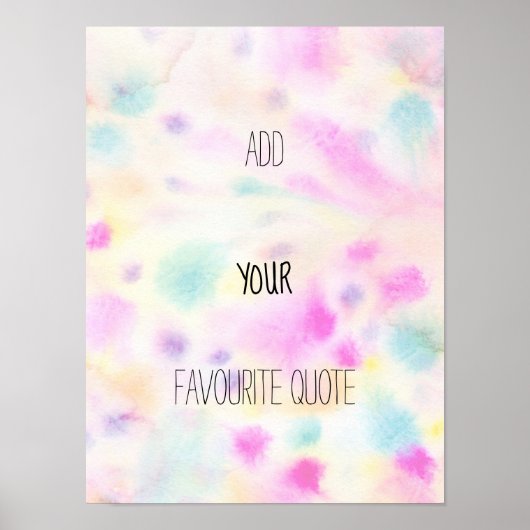 Motivatie poster (Voorkant)