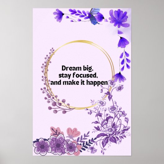 Motivatie Poster (Voorkant)