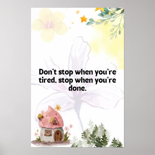 Motivatie Poster (Voorkant)