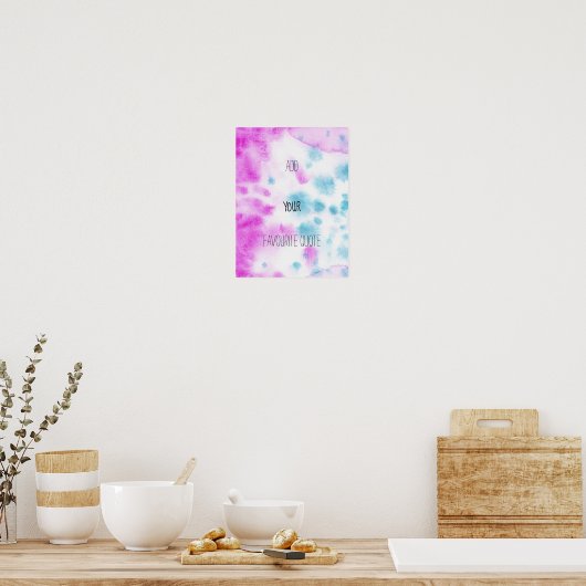 Motivatie poster (Keuken)