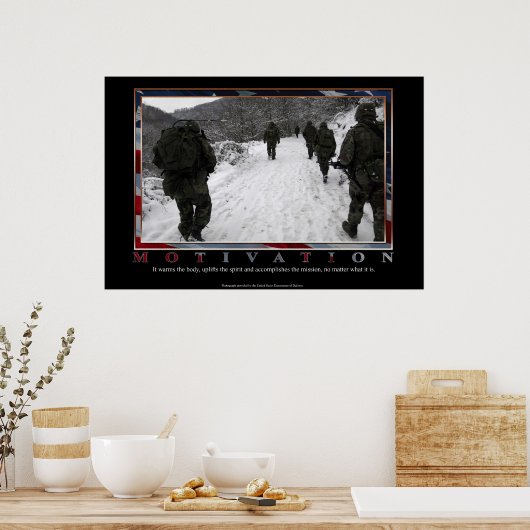 Motivatie Poster (Keuken)