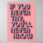 Motivatie Poster (Voorkant)