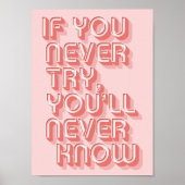 Motivatie Poster (Voorkant)