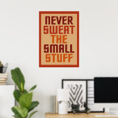 Motivatie poster (Thuiskantoor)