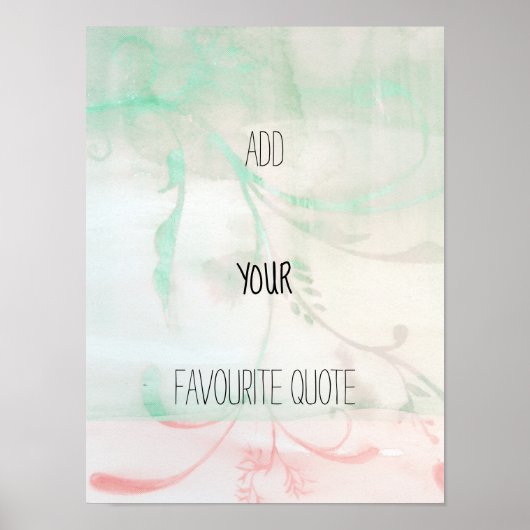 Motivatie poster (Voorkant)