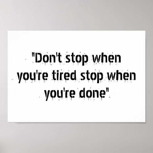 Motivatie Poster (Voorkant)