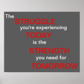 MOTIVATIE POSTER - (Voorkant)