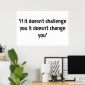 Motivatie Poster (Thuiskantoor)