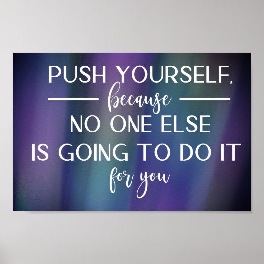 Motivatie Poster afdrukwaarde (Matte) (Voorkant)